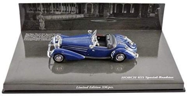 Horch Horch 855 Spezial-Roadster 1938 - 1:43 - Minichamps Horch Horch 855 Spezial-Roadster 1938 - 1:43 - Minichamps