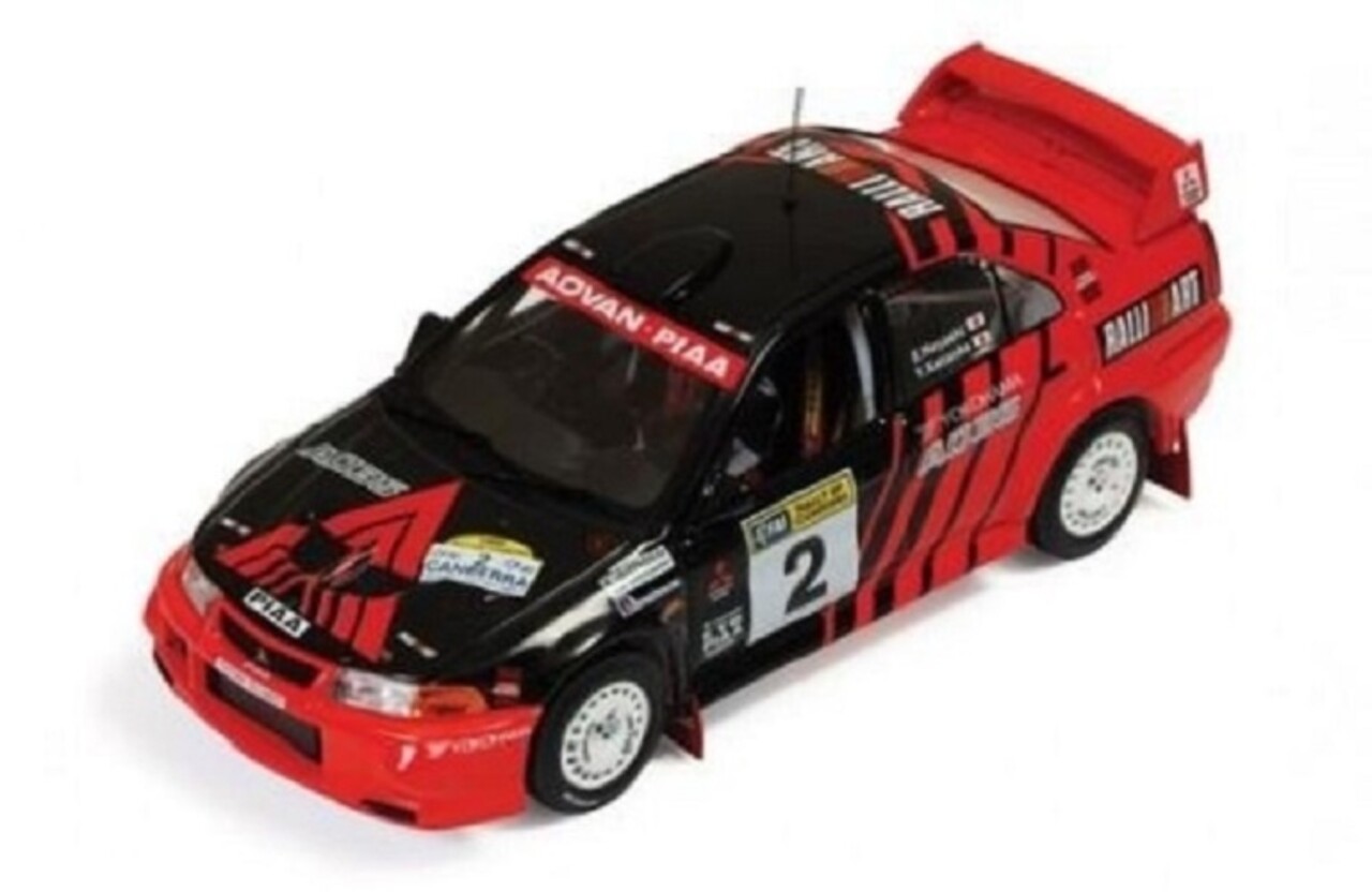 Mitsubishi Mitsubishi Lancer Evo VI #2 Winner Rally of Canberra 1999 - 1:43 - IXO Models