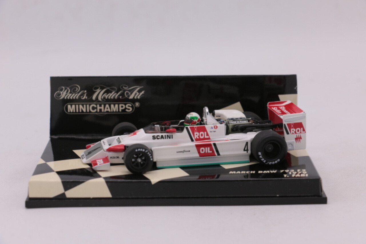 March March BMW 792 F2 T. Fabi 1979 - 1:43 - Minichamps March March BMW 792 F2 T. Fabi 1979 - 1:43 - Minichamps