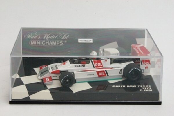 March March BMW 792 F2 T. Fabi 1979 - 1:43 - Minichamps March March BMW 792 F2 T. Fabi 1979 - 1:43 - Minichamps