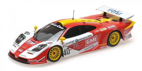 McLaren McLaren F1 GTR Gulf Team Davidoff #40 24h Le Mans 1998 - 1:18 -  Minichamps