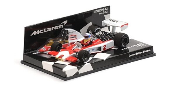 Formule 1 McLaren Ford M23 #2 1975 - 1:43 - Minichamps Formule 1 McLaren Ford M23 #2 1975 - 1:43 - Minichamps