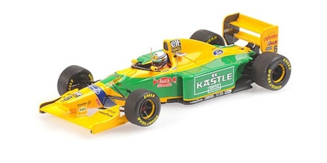 Formule 1 Benetton Ford B193B #6 3rd Place British GP 1993 - 1:43 - Minichamps