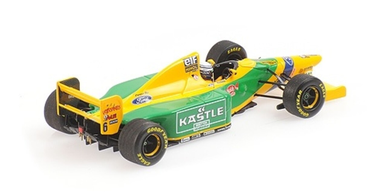 Formule 1 Benetton Ford B193B #6 3rd Place British GP 1993 - 1:43 - Minichamps