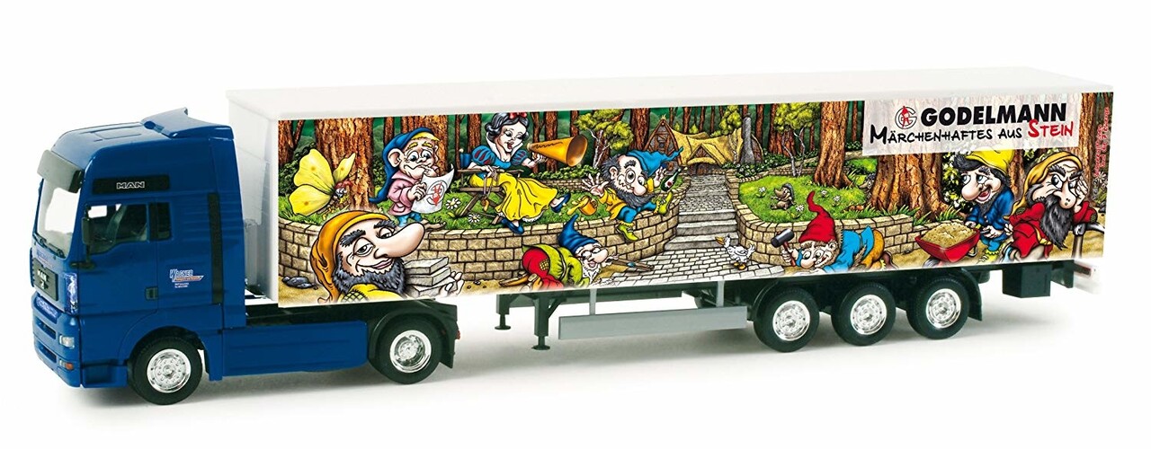 MAN MAN TGA XXL SZ 'Godelmann' - 1:87 - Herpa MAN MAN TGA XXL SZ 'Godelmann' - 1:87 - Herpa