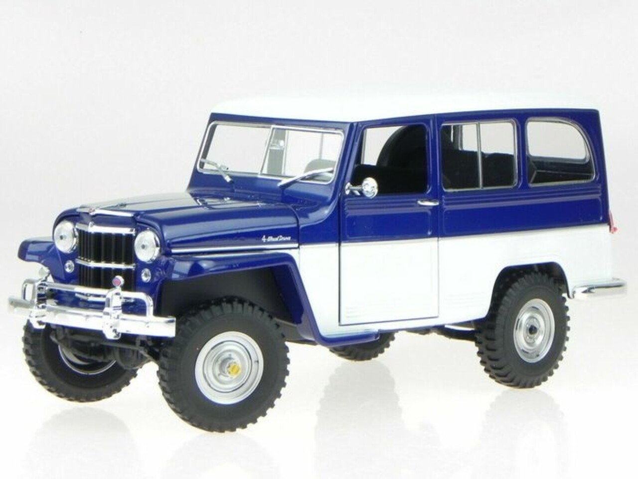 Jeep Willys Jeep Station Wagon 1955 - 1:18 - Road Signature Jeep Willys Jeep Station Wagon 1955 - 1:18 - Road Signature