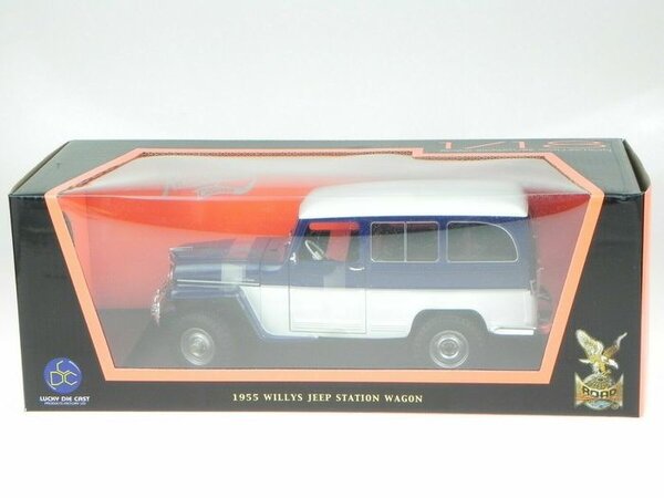 Jeep Willys Jeep Station Wagon 1955 - 1:18 - Road Signature Jeep Willys Jeep Station Wagon 1955 - 1:18 - Road Signature