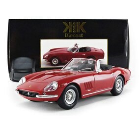 Ferrari Ferrari 275 GTB/4 NART Spyder 1967 (Spoke Rims) - 1:18 - KK Scale Ferrari Ferrari 275 GTB/4 NART Spyder 1967 (Spoke Rims) - 1:18 - KK Scale