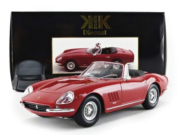 Ferrari Ferrari 275 GTB/4 NART Spyder 1967 (Spoke Rims) - 1:18 - KK Scale