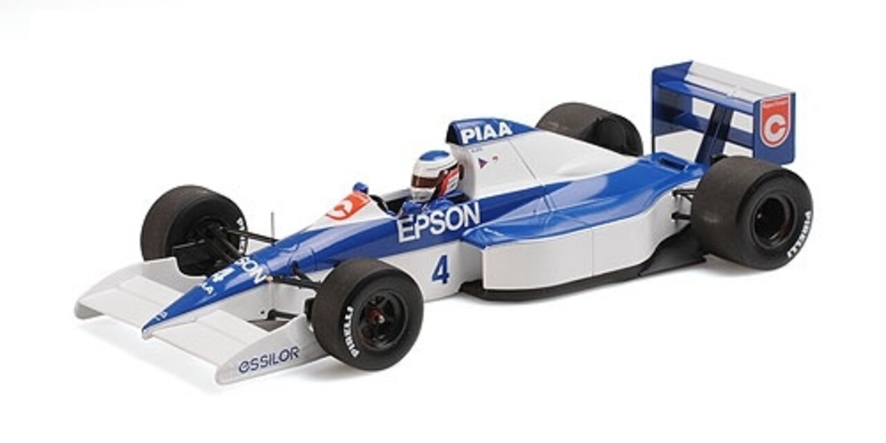 Formule 1 Tyrrell Ford 018 #4 2nd place USA GP 1990 - 1:18 - Minichamps Formule 1 Tyrrell Ford 018 #4 2nd place USA GP 1990 - 1:18 - Minichamps