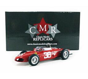 Formule 1 Ferrari Dino 156 Sharknose #38 3rd GP Monaco 1961 - 1:18 - CMR Classic Model Replicars Formule 1 Ferrari Dino 156 Sharknose #38 3rd GP Monaco 1961 - 1:18 - CMR Classic Model Replicars