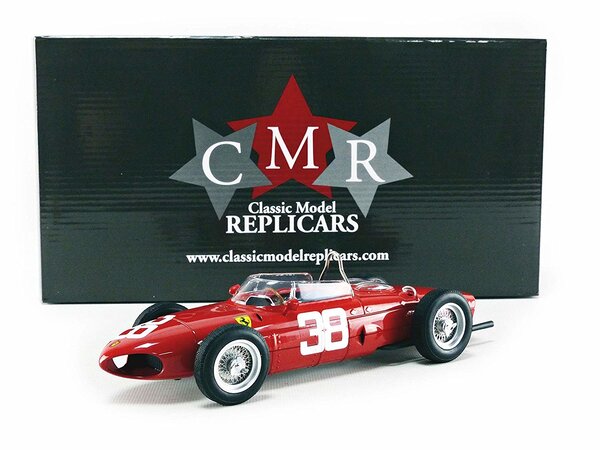 Formule 1 Ferrari Dino 156 Sharknose #38 3rd GP Monaco 1961 - 1:18 - CMR Classic Model Replicars Formule 1 Ferrari Dino 156 Sharknose #38 3rd GP Monaco 1961 - 1:18 - CMR Classic Model Replicars