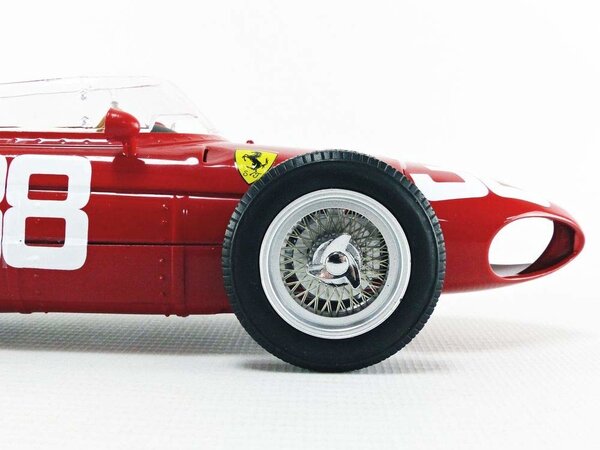 Formule 1 Ferrari Dino 156 Sharknose #38 3rd GP Monaco 1961 - 1:18 - CMR Classic Model Replicars Formule 1 Ferrari Dino 156 Sharknose #38 3rd GP Monaco 1961 - 1:18 - CMR Classic Model Replicars