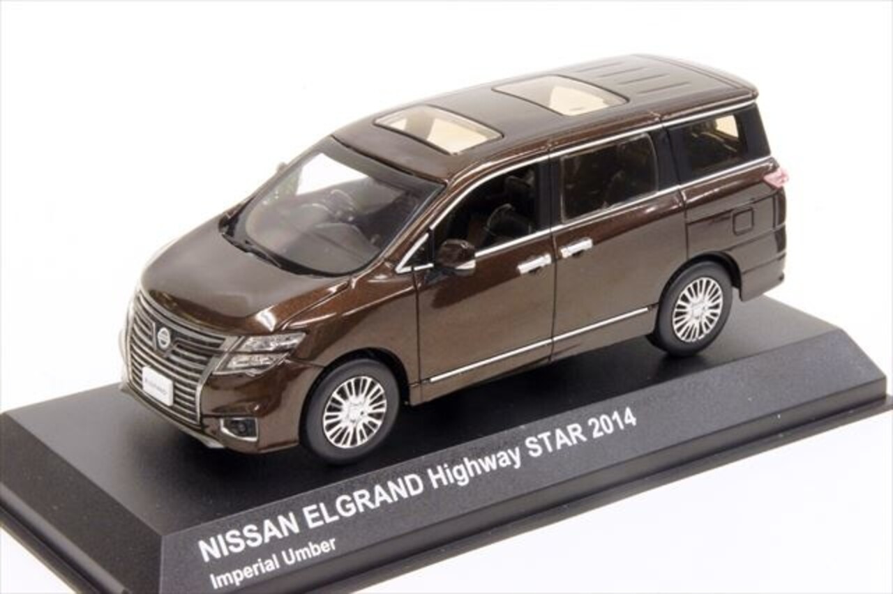 Nissan Nissan Elgrand Highway STAR 2014 - 1:43 - Kyosho Nissan Nissan Elgrand Highway STAR 2014 - 1:43 - Kyosho