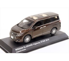 Nissan Nissan Elgrand Highway STAR 2014 - 1:43 - Kyosho Nissan Nissan Elgrand Highway STAR 2014 - 1:43 - Kyosho
