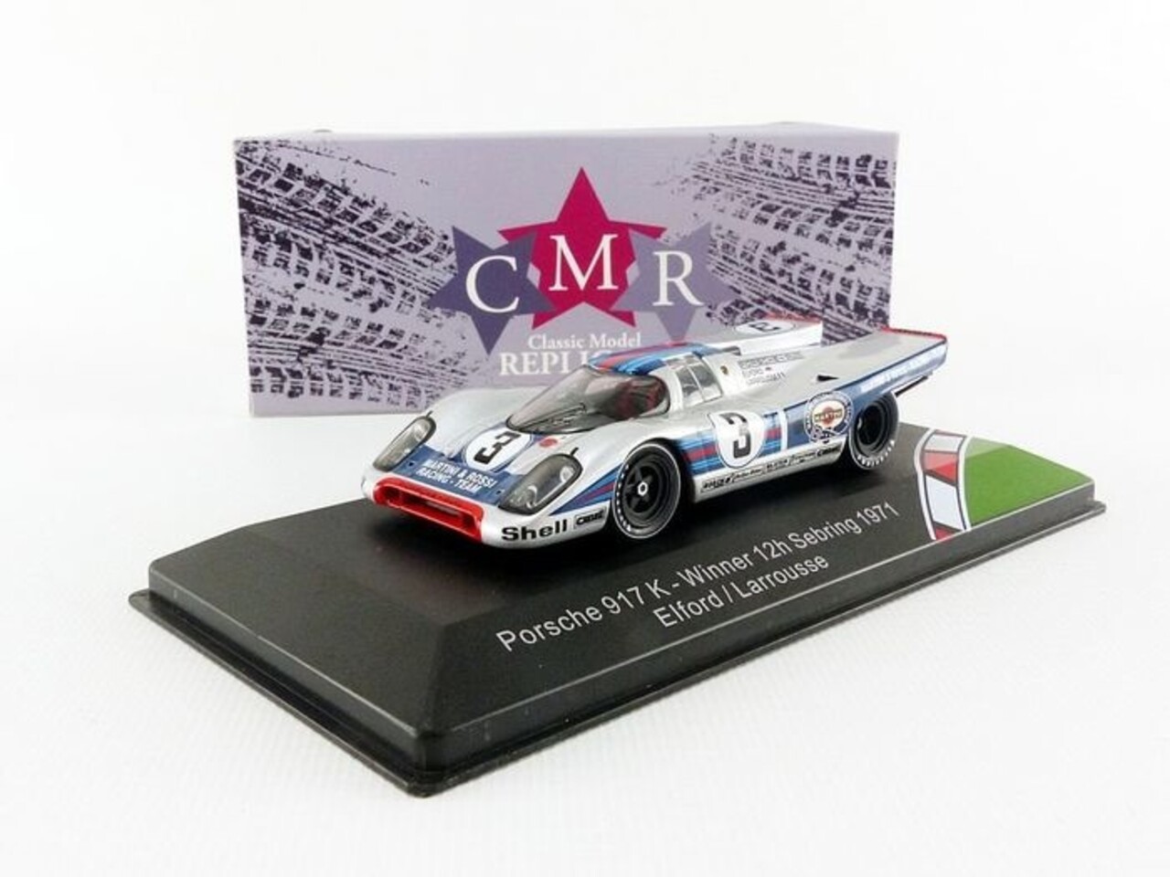 Porsche Porsche 917 K #3 Winner 12h Sebring 1971 - 1:43 - CMR Classic Model Replicars Porsche Porsche 917 K #3 Winner 12h Sebring 1971 - 1:43 - CMR Classic Model Replicars