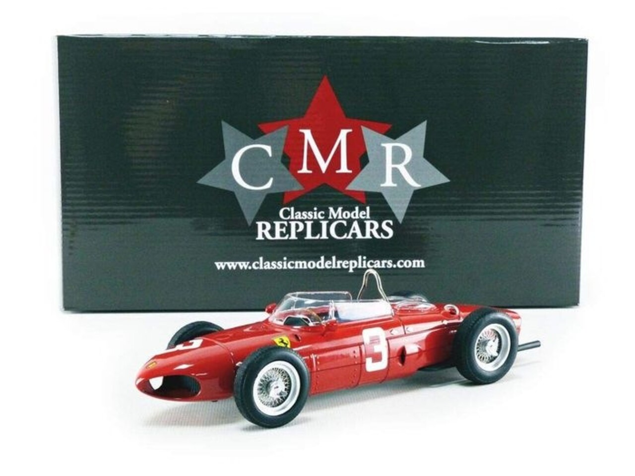 Formule 1 Ferrari Dino 156 Sharknose #3 1961 - 1:18 - CMR Classic Model Replicars
