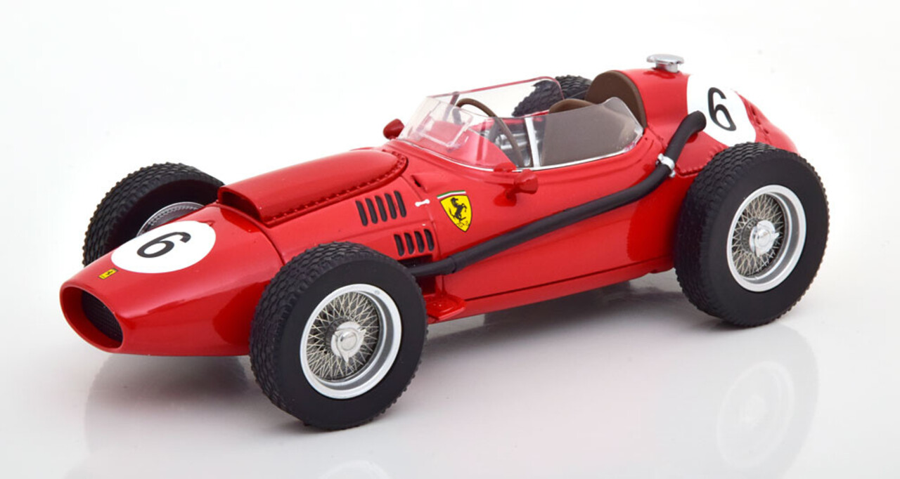 Formule 1 Ferrari Dino 246 #6 Weltmeister Maroccan GP 2nd Place F1 1958 - 1:18 - CMR Classic Model Replicars