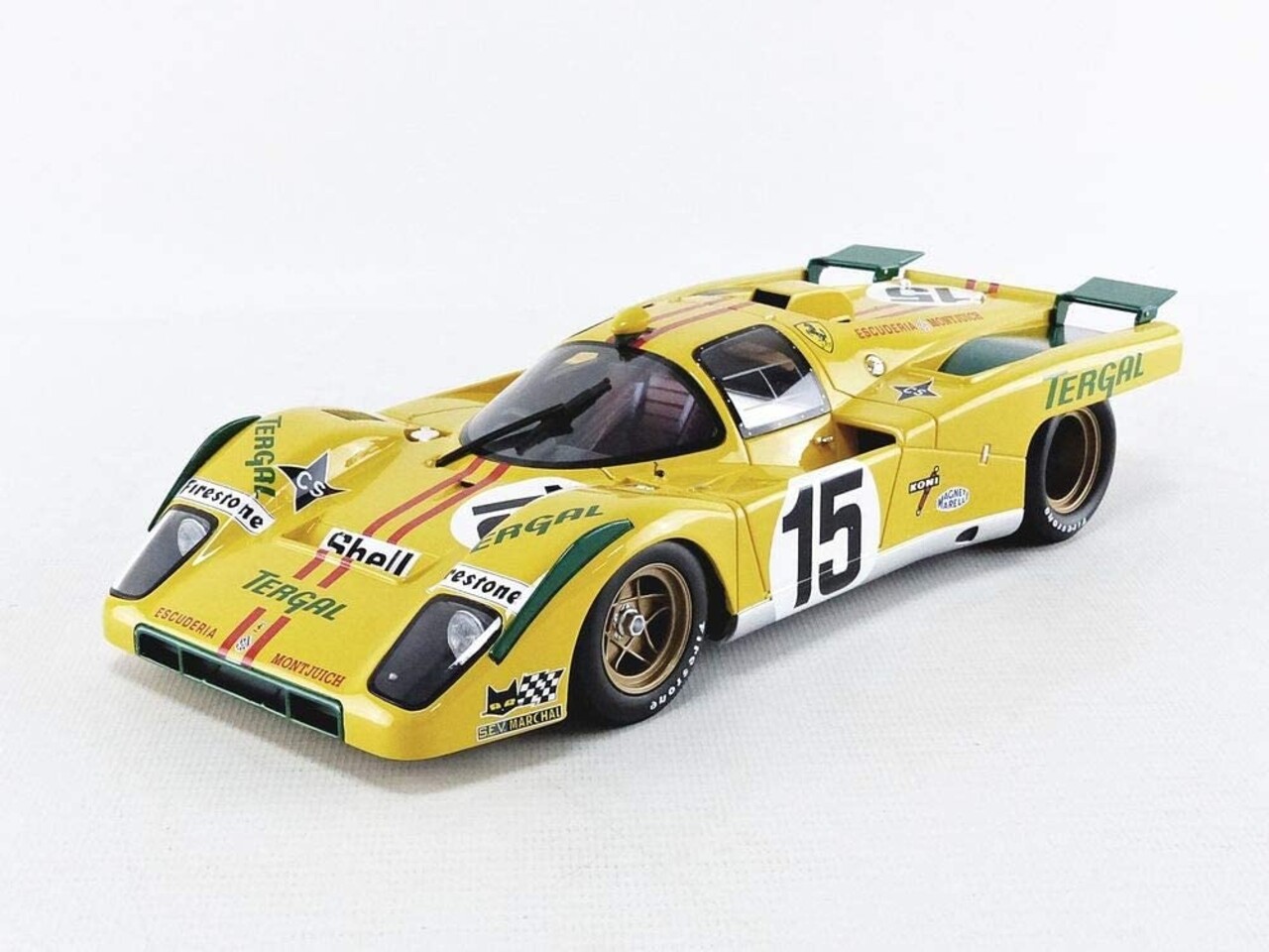 Ferrari Ferrari 512M #15 24h Le Mans 1971 - 1:18 - CMR Classic Model Replicars Ferrari Ferrari 512M #15 24h Le Mans 1971 - 1:18 - CMR Classic Model Replicars