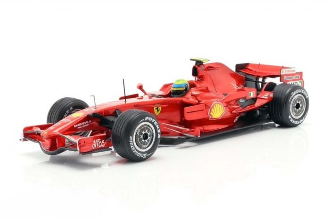 Formule 1 Ferrari F2008 Felipe Massa - 1:18 - Hot Wheels