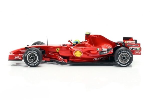 Formule 1 Ferrari F2008 Felipe Massa - 1:18 - Hot Wheels