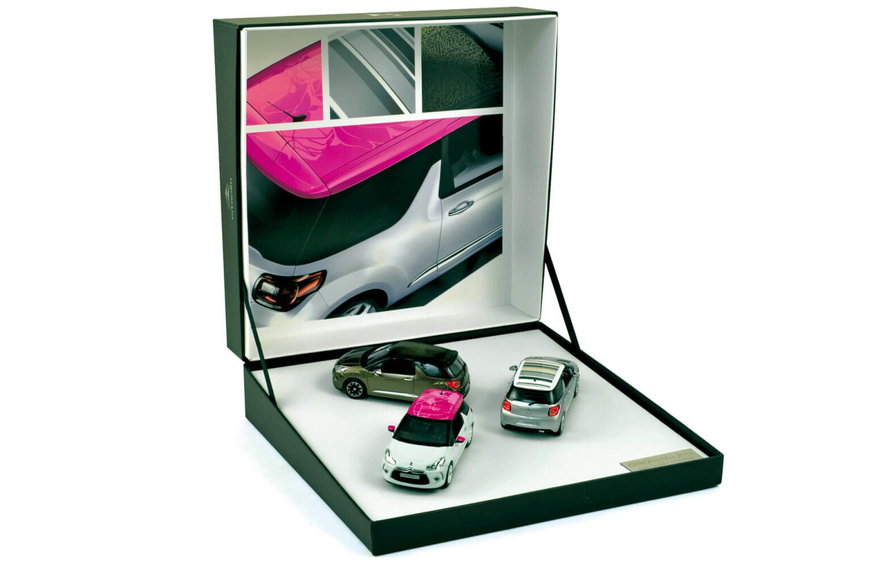 Citroen Citroen 3x DS 3 - Collection 2012 (Set) - 1:43 - Norev Citroen Citroen 3x DS 3 - Collection 2012 (Set) - 1:43 - Norev