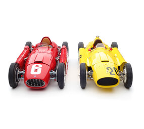 Formule 1 Ferrari (Set) Ferrari D50 #20 6th GP Belgium 1956 + Lancia D50 #6 Winner GP Torino 1955 - 1:18 - CMC Formule 1 Ferrari (Set) Ferrari D50 #20 6th GP Belgium 1956 + Lancia D50 #6 Winner GP Torino 1955 - 1:18 - CMC