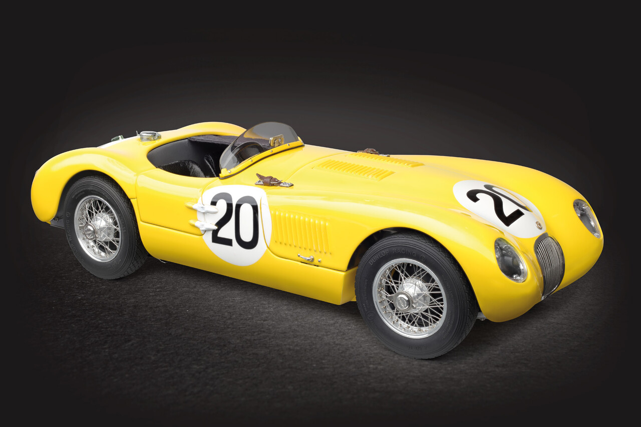 Jaguar Jaguar C-Type Spider #20 Team Jaguar Racing 24h Le Mans 1953 - 1:18 - CMC