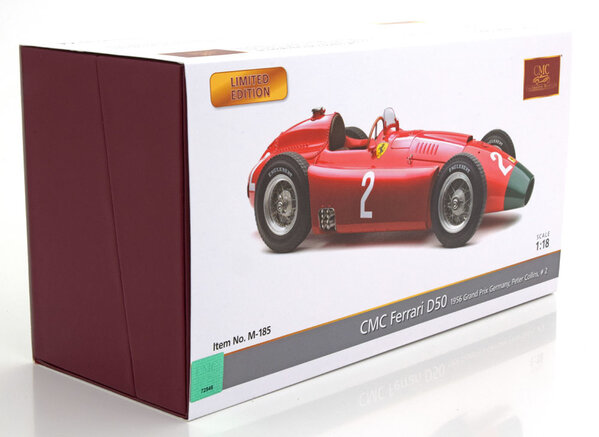 Formule 1 Ferrari D50 Long Nose #2 GP Germany 1956 - 1:18 - CMC