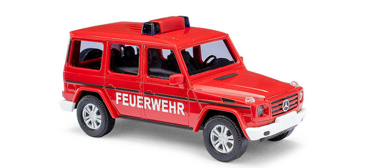 Mercedes-Benz Mercedes-Benz G-Klasse  'Feuerwehr' - 1:87 - Busch Mercedes-Benz Mercedes-Benz G-Klasse  'Feuerwehr' - 1:87 - Busch