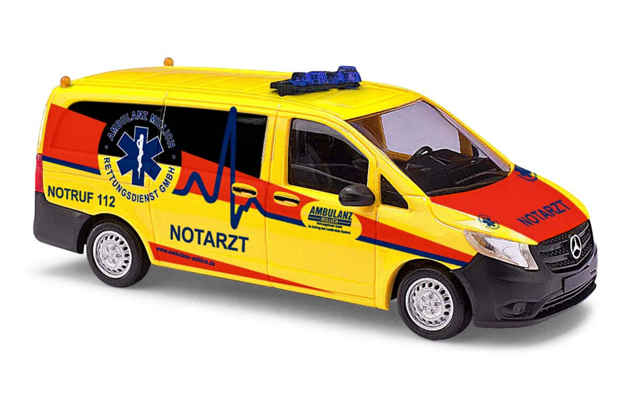 Mercedes-Benz Mercedes-Benz Vito 'Ambulanz' - 1:87 - Busch Mercedes-Benz Mercedes-Benz Vito 'Ambulanz' - 1:87 - Busch