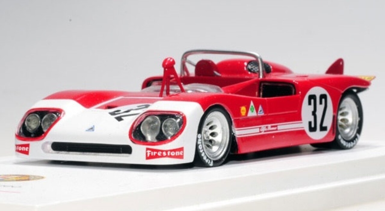 Alfa Romeo Alfa Romeo Tipo 33/3 #32 3rd Place 12h Sebring  1971 - 1:43 - TrueScale Miniatures