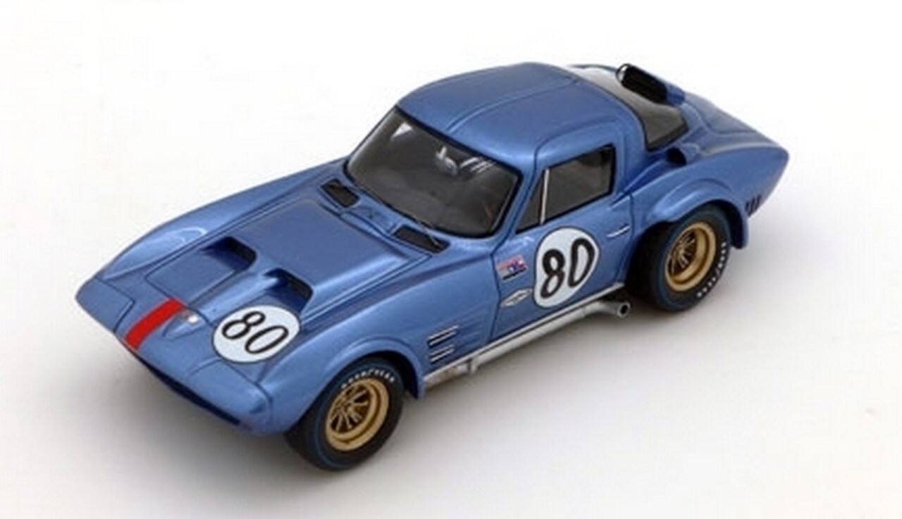 Chevrolet Chevrolet Corvette Grand Sport Coupe #80 Team Mecom Racing Speedweek Nassau 1963 - 1:43 - TrueScale Miniatures Chevrolet Chevrolet Corvette Grand Sport Coupe #80 Team Mecom Racing Speedweek Nassau 1963 - 1:43 - TrueScale Miniatures