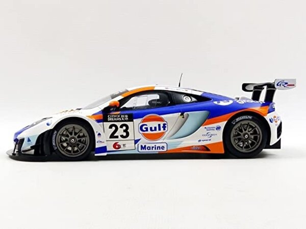 McLaren McLaren MP4-12C #23 Team Gulf United Autosport 2nd Macau GT Cup 2013 - 1:18 - TrueScale Miniatures