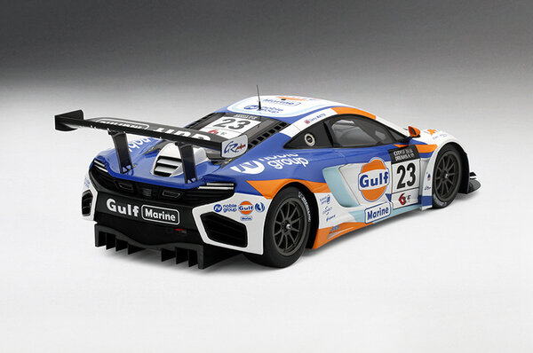 McLaren McLaren MP4-12C #23 Team Gulf United Autosport 2nd Macau GT Cup 2013 - 1:18 - TrueScale Miniatures
