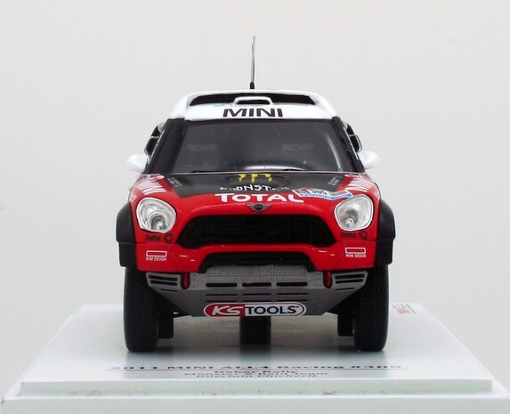 Mini Mini Cooper Countryman S #305 All 4 Racing Monster X-Raid Team Rally Dakar 2011 - 1:43 - TrueScale Miniatures Mini Mini Cooper Countryman S #305 All 4 Racing Monster X-Raid Team Rally Dakar 2011 - 1:43 - TrueScale Miniatures