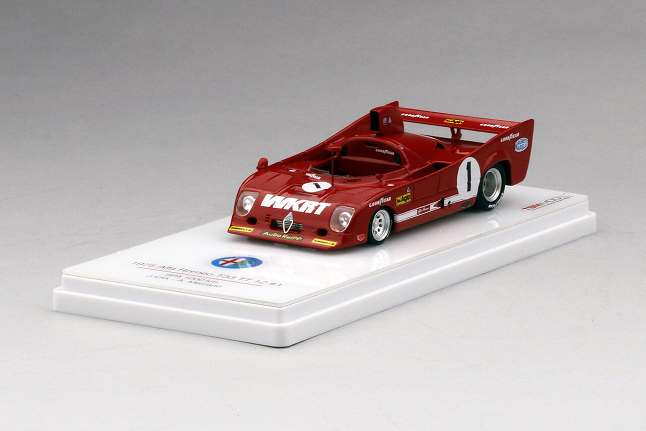Alfa Romeo Alfa Romeo Tipo 33 TT12 #1 1000km Spa 1975 - 1:43 - TrueScale Miniatures Alfa Romeo Alfa Romeo Tipo 33 TT12 #1 1000km Spa 1975 - 1:43 - TrueScale Miniatures