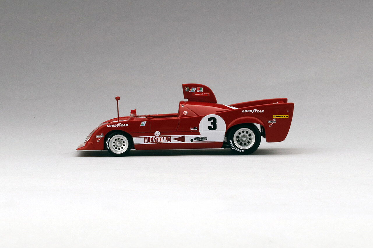 Alfa Romeo Alfa Romeo Tipo 33 TT12 #3 2nd 6h Watkins Glen 1975 - 1:43 - TrueScale Miniatures Alfa Romeo Alfa Romeo Tipo 33 TT12 #3 2nd 6h Watkins Glen 1975 - 1:43 - TrueScale Miniatures