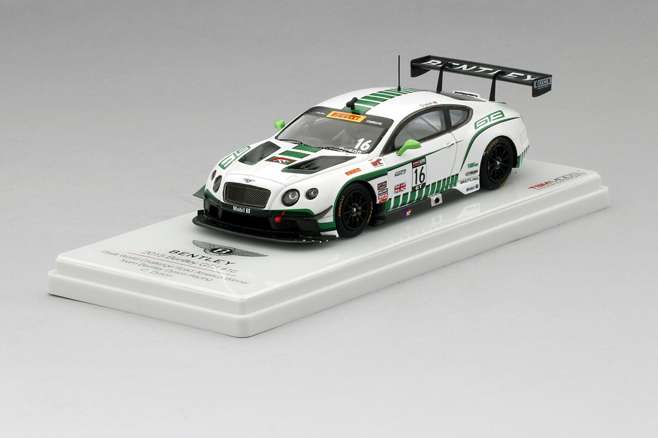 Bentley Bentley GT3 #16 Dyson Racing Team Winner Pirelli World Challenge Road America 2015 - 1:43 - TrueScale Miniatures Bentley Bentley GT3 #16 Dyson Racing Team Winner Pirelli World Challenge Road America 2015 - 1:43 - TrueScale Miniatures