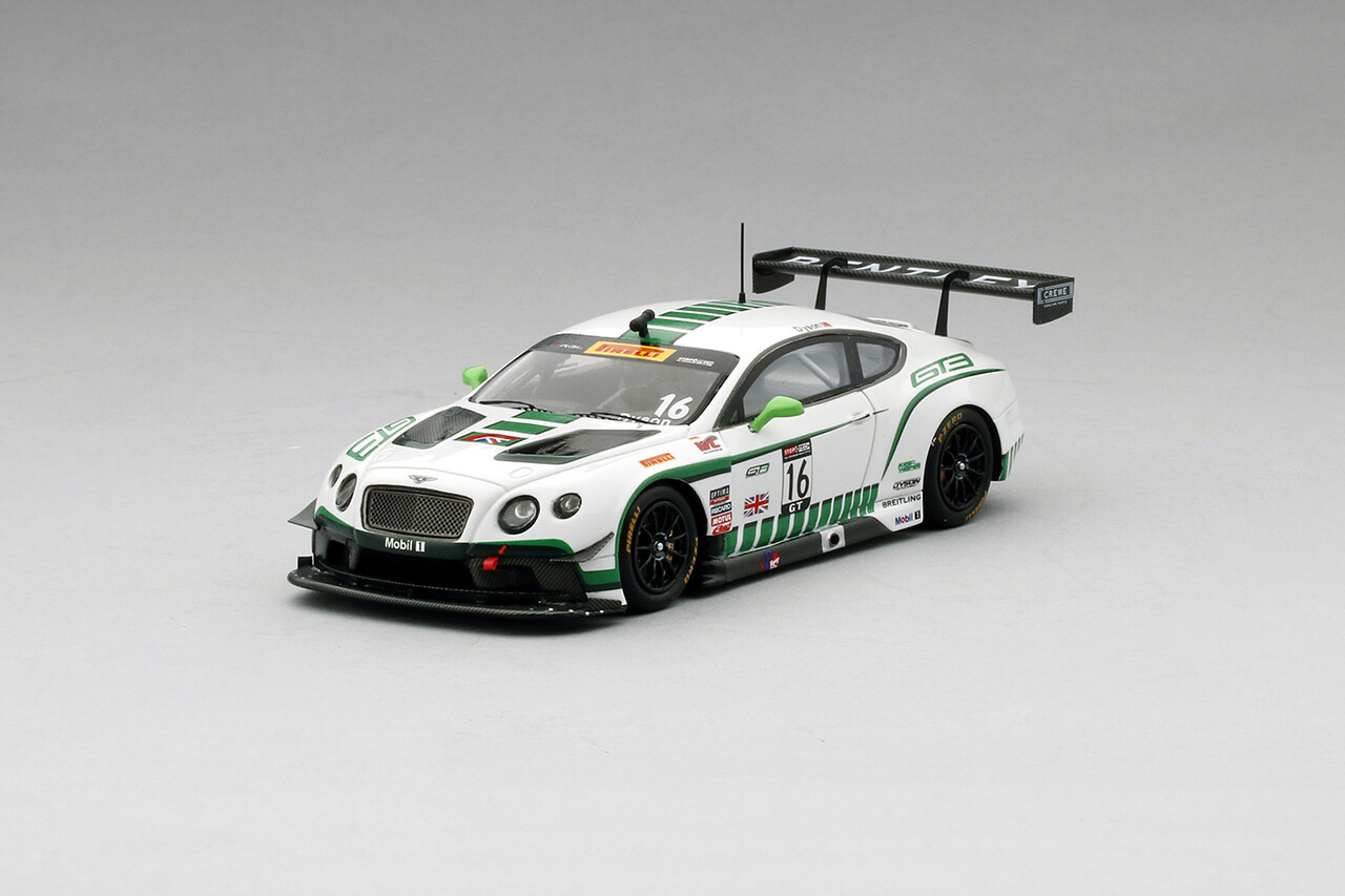 Bentley Bentley GT3 #16 Dyson Racing Team Winner Pirelli World Challenge Road America 2015 - 1:43 - TrueScale Miniatures Bentley Bentley GT3 #16 Dyson Racing Team Winner Pirelli World Challenge Road America 2015 - 1:43 - TrueScale Miniatures