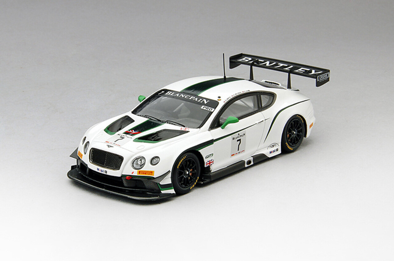 Bentley Bentley Continental GT3 #7 Winner M-Sport Blancpain GT Silverstone 2014 - 1:43 - TrueScale Miniatures Bentley Bentley Continental GT3 #7 Winner M-Sport Blancpain GT Silverstone 2014 - 1:43 - TrueScale Miniatures
