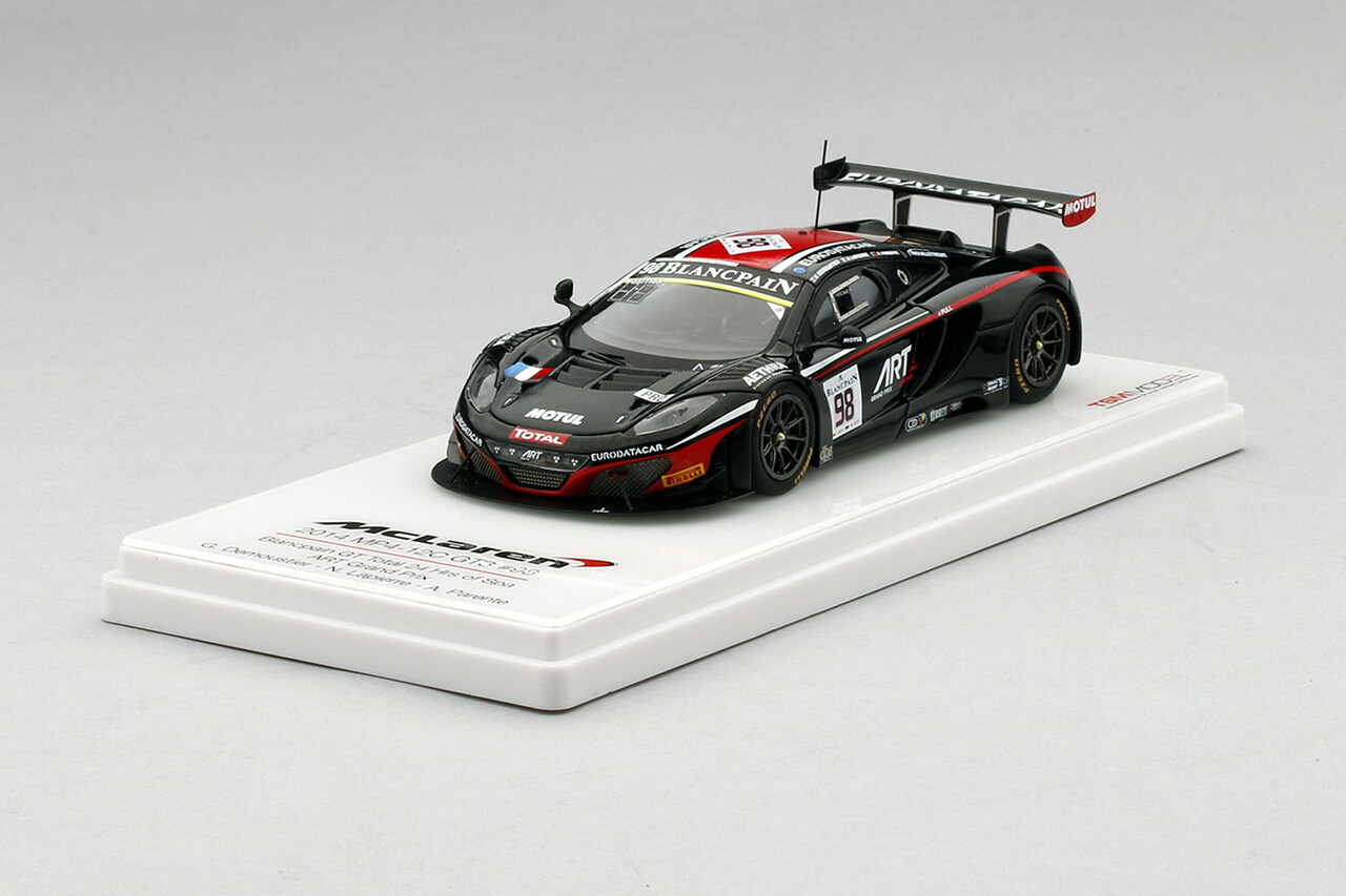 McLaren McLaren MP4-12C GT3 #98 Blancpain GT Total 24 Hrs of Spa 2014 - 1:43 - TrueScale Miniatures McLaren McLaren MP4-12C GT3 #98 Blancpain GT Total 24 Hrs of Spa 2014 - 1:43 - TrueScale Miniatures