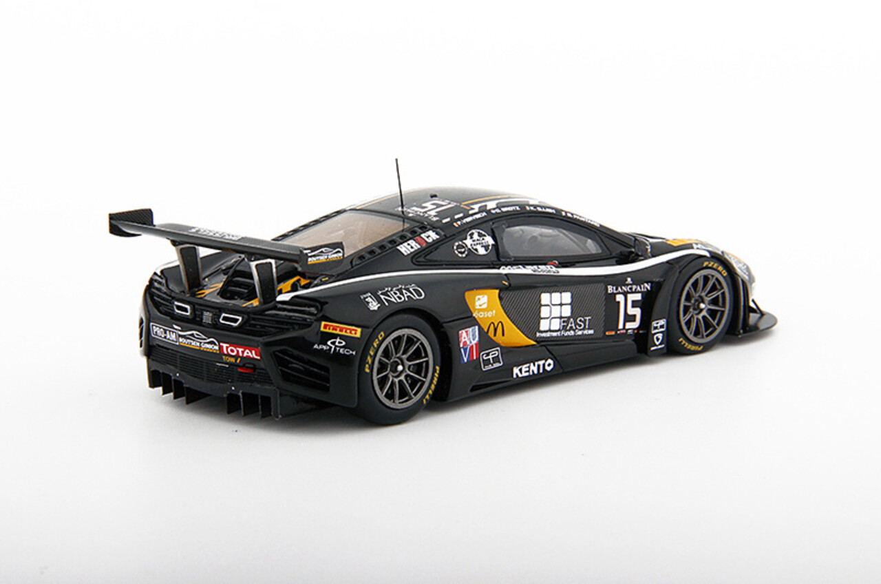 McLaren McLaren  MP4-12 GT3 #15 Team Boutsen Ginion Racing 24h Spa 2014 - 1:43 - TrueScale Miniatures McLaren McLaren  MP4-12 GT3 #15 Team Boutsen Ginion Racing 24h Spa 2014 - 1:43 - TrueScale Miniatures
