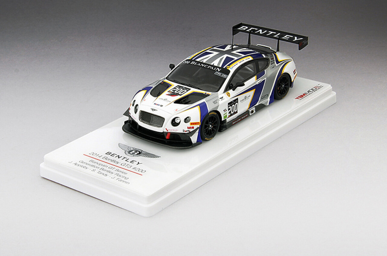 Bentley Bentley Continental V8 GT3 #200 Team British GT Championship 2014 - 1:43 - TrueScale Miniatures Bentley Bentley Continental V8 GT3 #200 Team British GT Championship 2014 - 1:43 - TrueScale Miniatures