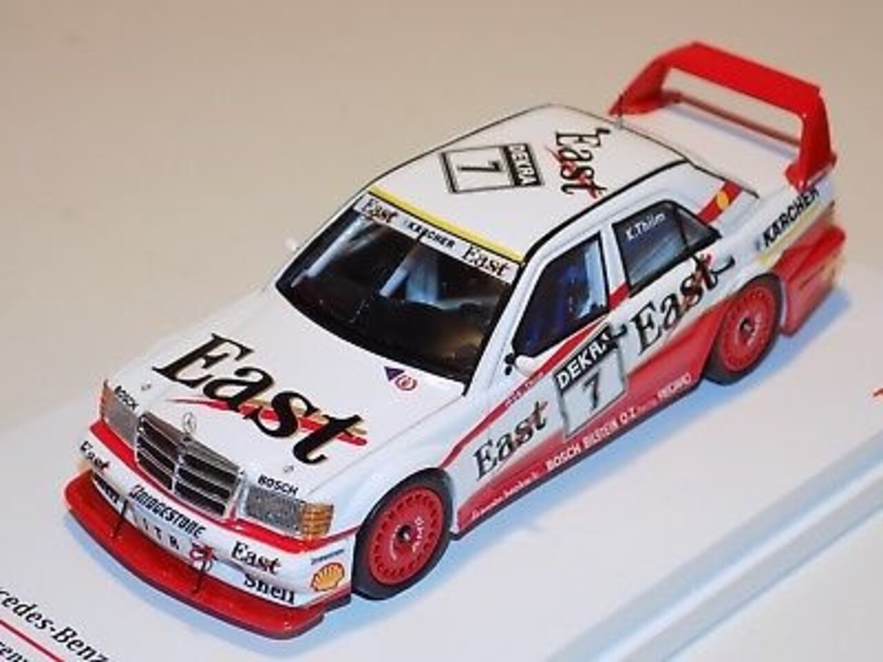 Mercedes-Benz Mercedes-Benz 190E Evo2 AMG #7 East  DTM 1991 - 1:43 - TrueScale Miniatures