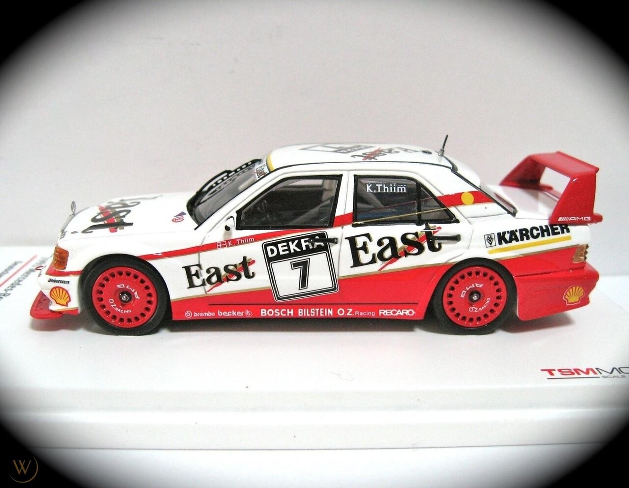 Mercedes-Benz Mercedes-Benz 190E Evo2 AMG #7 East  DTM 1991 - 1:43 - TrueScale Miniatures