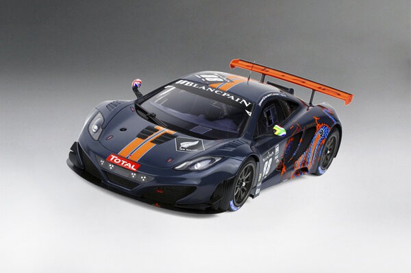 McLaren McLaren MP4-12C GT3 #88 Team Von Ryan Racing 9th 24h Spa 2012 - 1:18 - TrueScale Miniatures McLaren McLaren MP4-12C GT3 #88 Team Von Ryan Racing 9th 24h Spa 2012 - 1:18 - TrueScale Miniatures