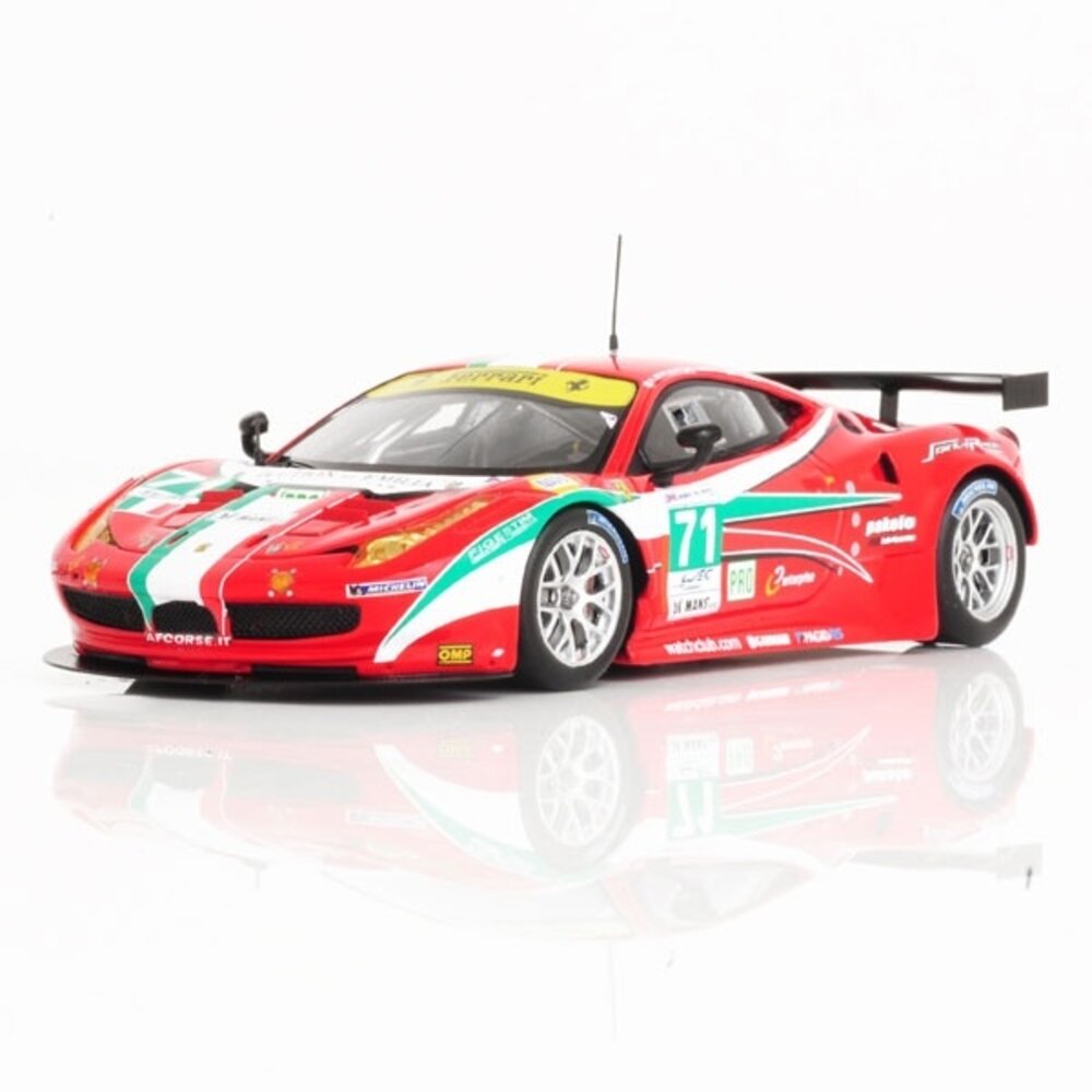 Ferrari Ferrari 458 Italia 8C GTE #71 Pro Team AF Corse 24h Le Mans 2012 - 1:43 - TrueScale Miniatures Ferrari Ferrari 458 Italia 8C GTE #71 Pro Team AF Corse 24h Le Mans 2012 - 1:43 - TrueScale Miniatures