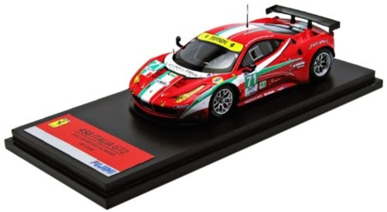 Ferrari Ferrari 458 Italia 8C GTE #71 Pro Team AF Corse 24h Le Mans 2012 - 1:43 - TrueScale Miniatures Ferrari Ferrari 458 Italia 8C GTE #71 Pro Team AF Corse 24h Le Mans 2012 - 1:43 - TrueScale Miniatures