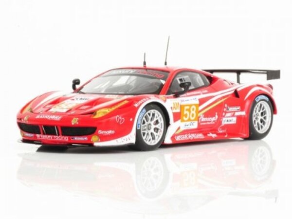 Ferrari Ferrari 458 Italia 8C GTE #58 AM Team Luxury Racing  24h Le Mans 2012 - 1:43 - TrueScale Miniatures